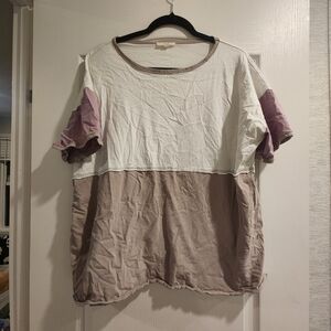 Easel Womens Blouse Size L Euc